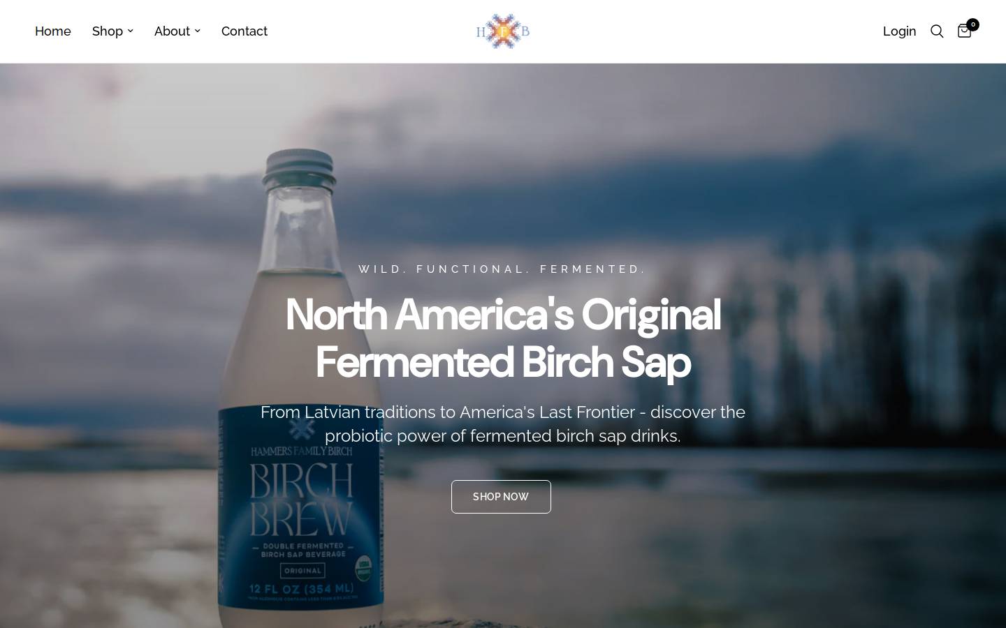 hfbirch.com homepage screenshot