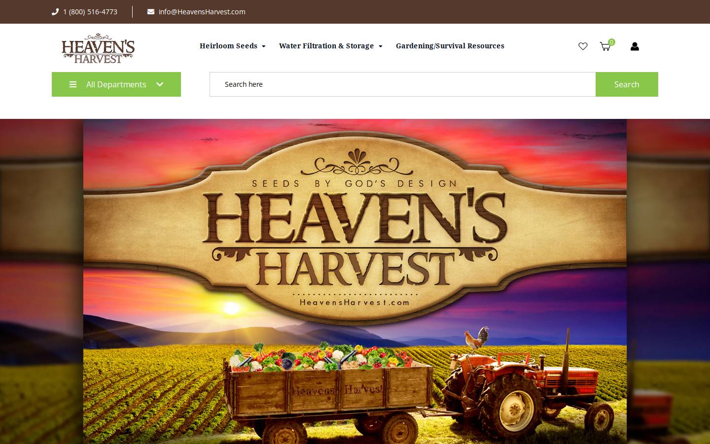 hhseeds.com homepage screenshot