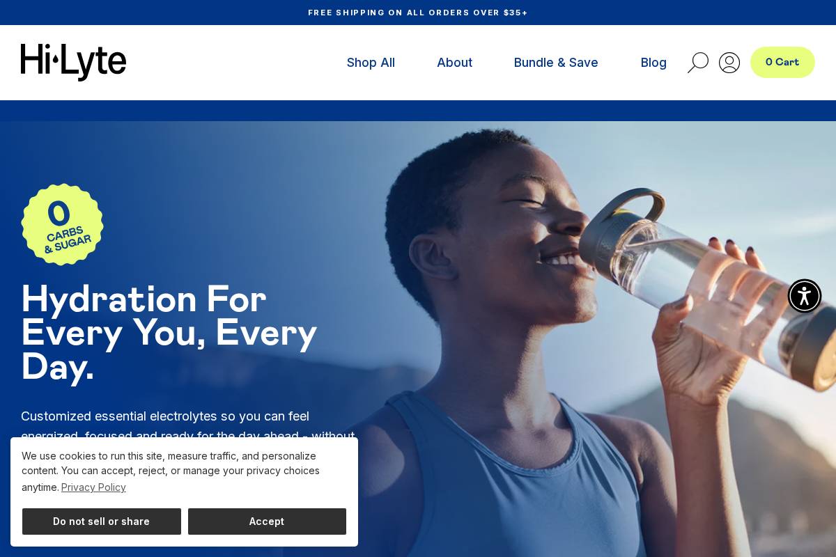 hi-lyte.com homepage screenshot