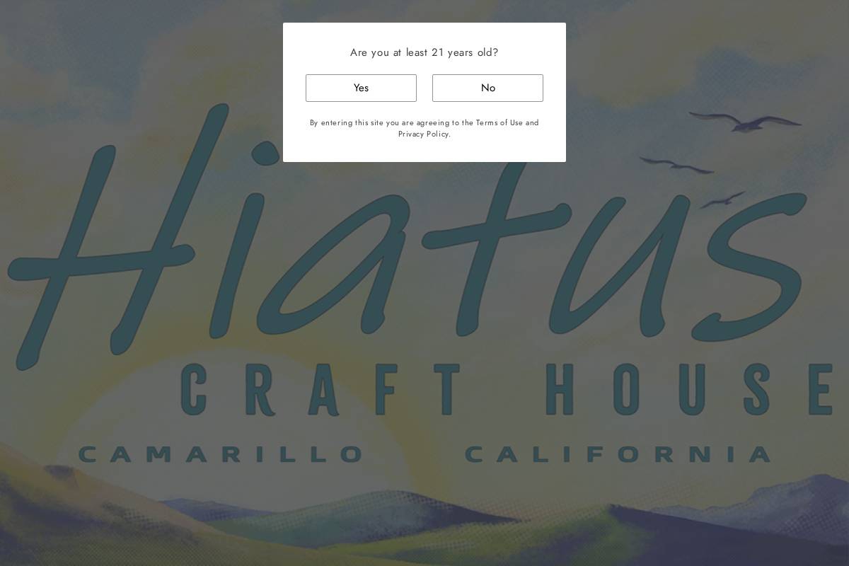 hiatuscrafthouse.com homepage screenshot