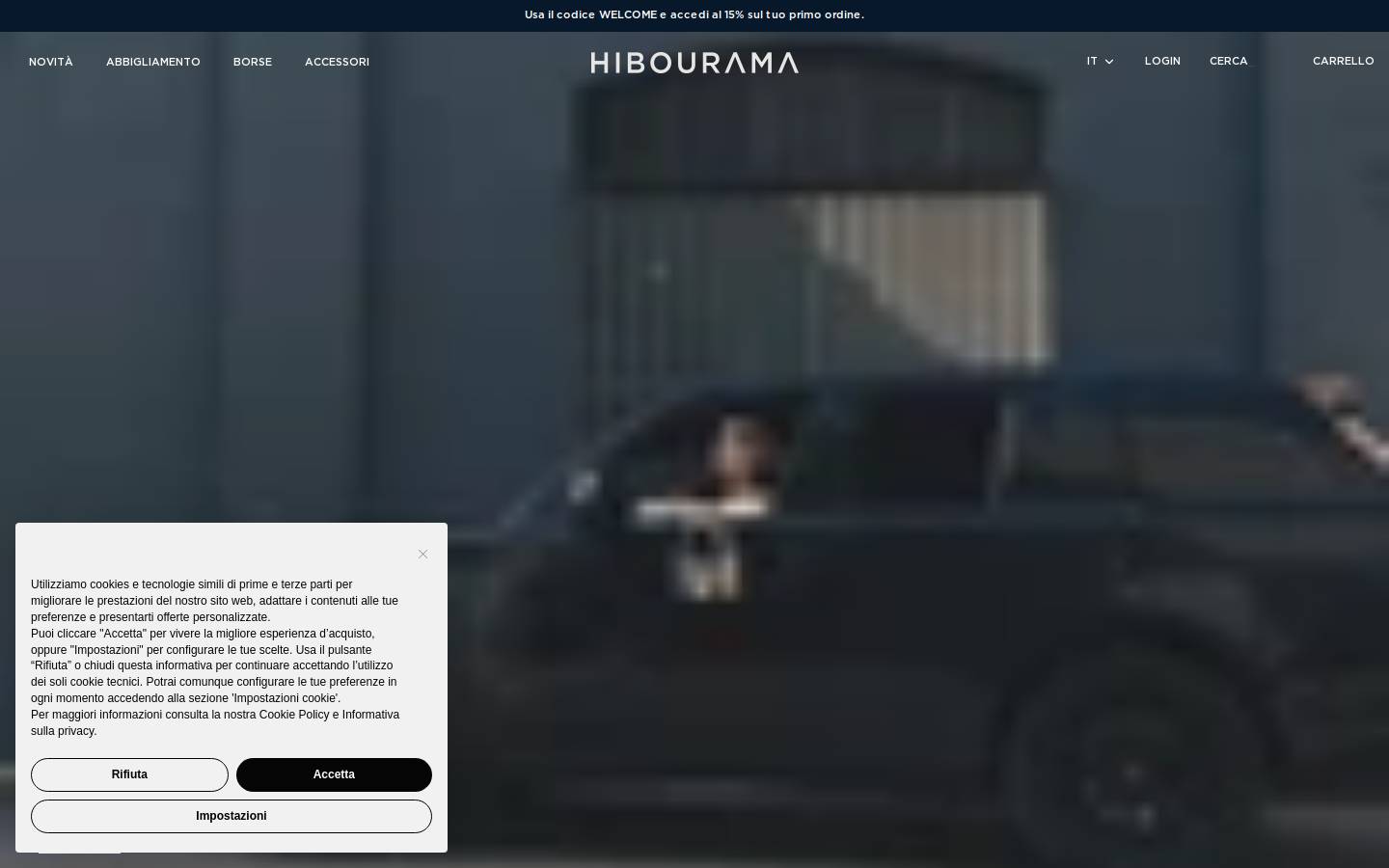 Hibourama homepage screenshot