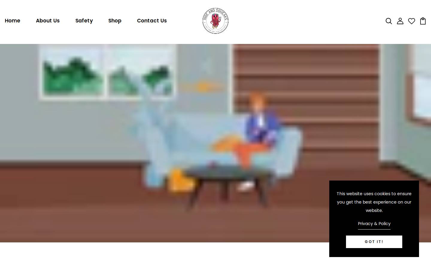 hideandsqueaks.com homepage screenshot