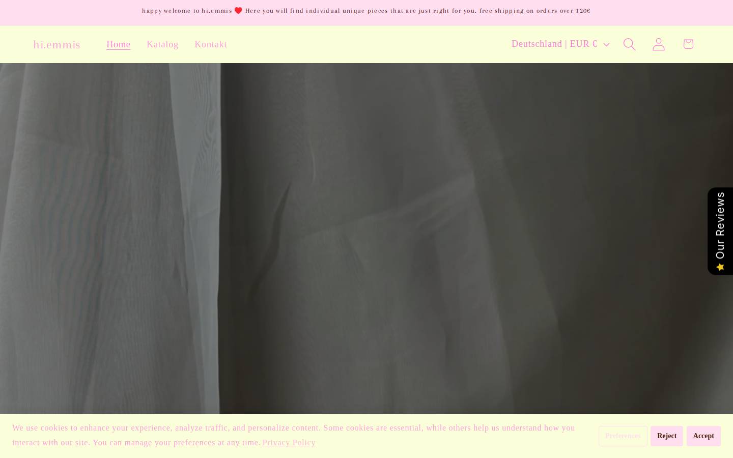 hiemmis.com homepage screenshot