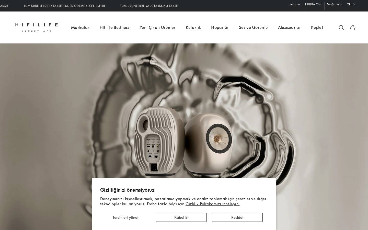 hifilife.com homepage screenshot