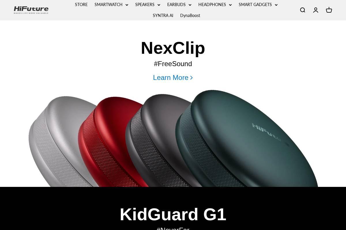 hifuturegroup.com homepage screenshot