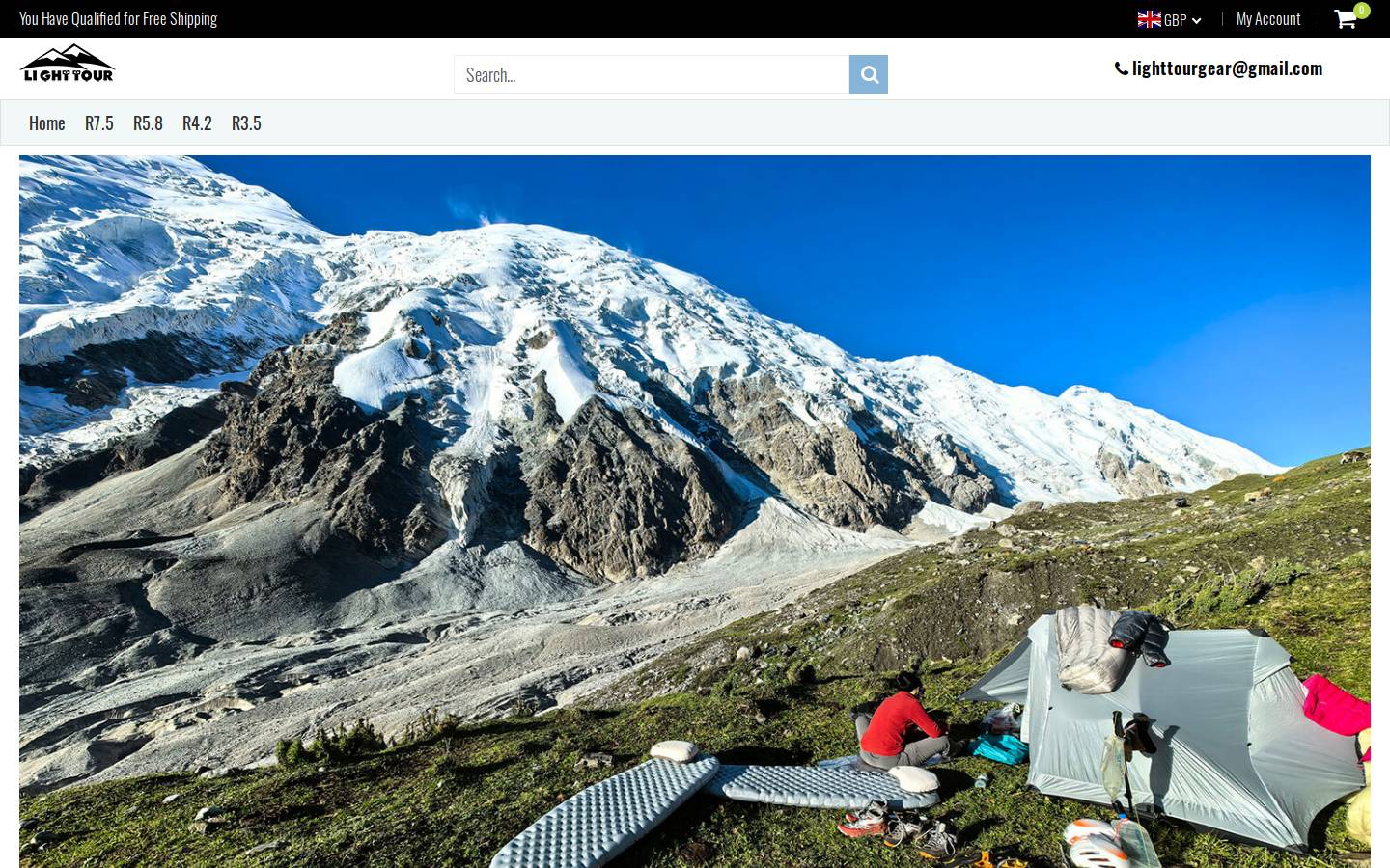 high-armor.com homepage screenshot