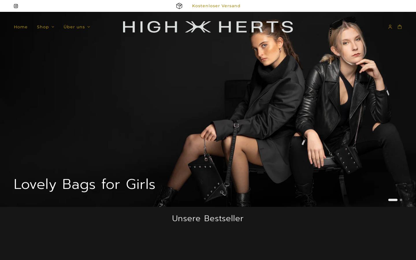 high-herts.de homepage screenshot