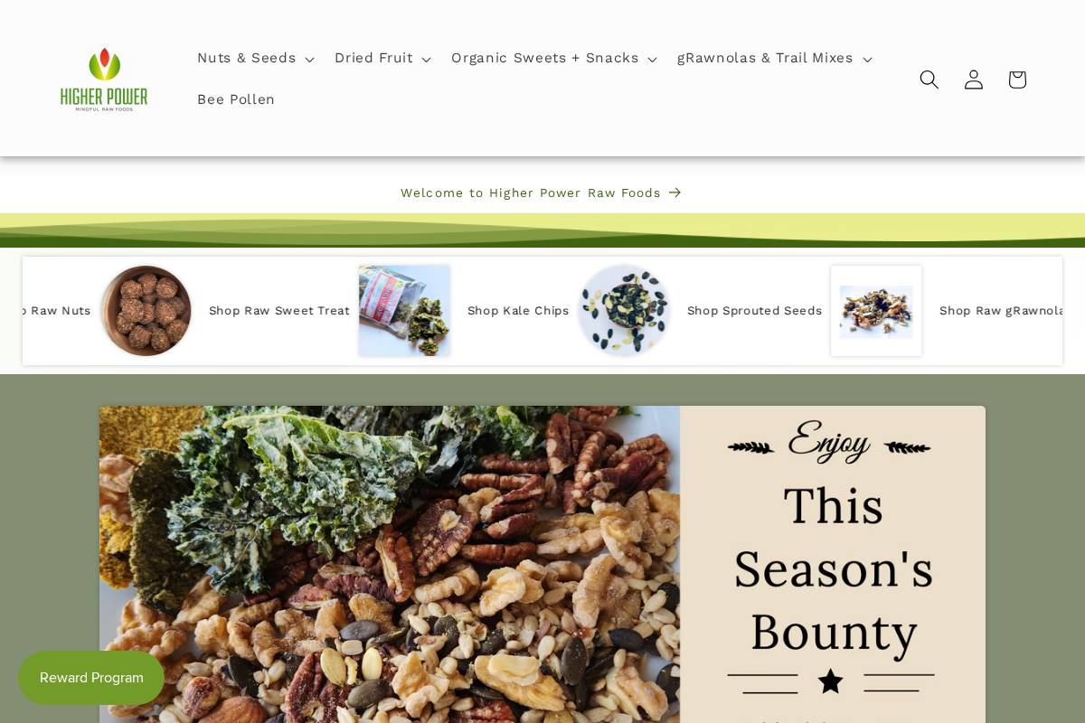 higherpower.biz homepage screenshot