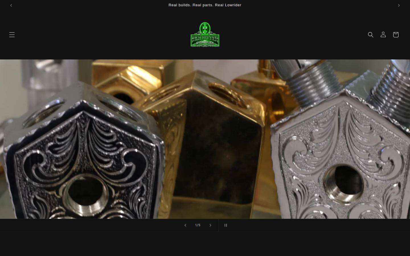 highhitterhydraulics.com homepage screenshot