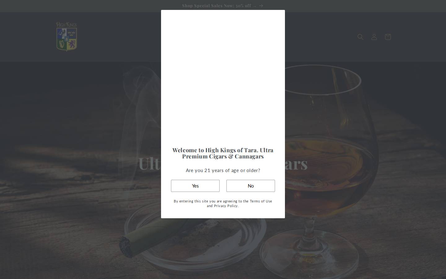 highkingsoftara.com homepage screenshot