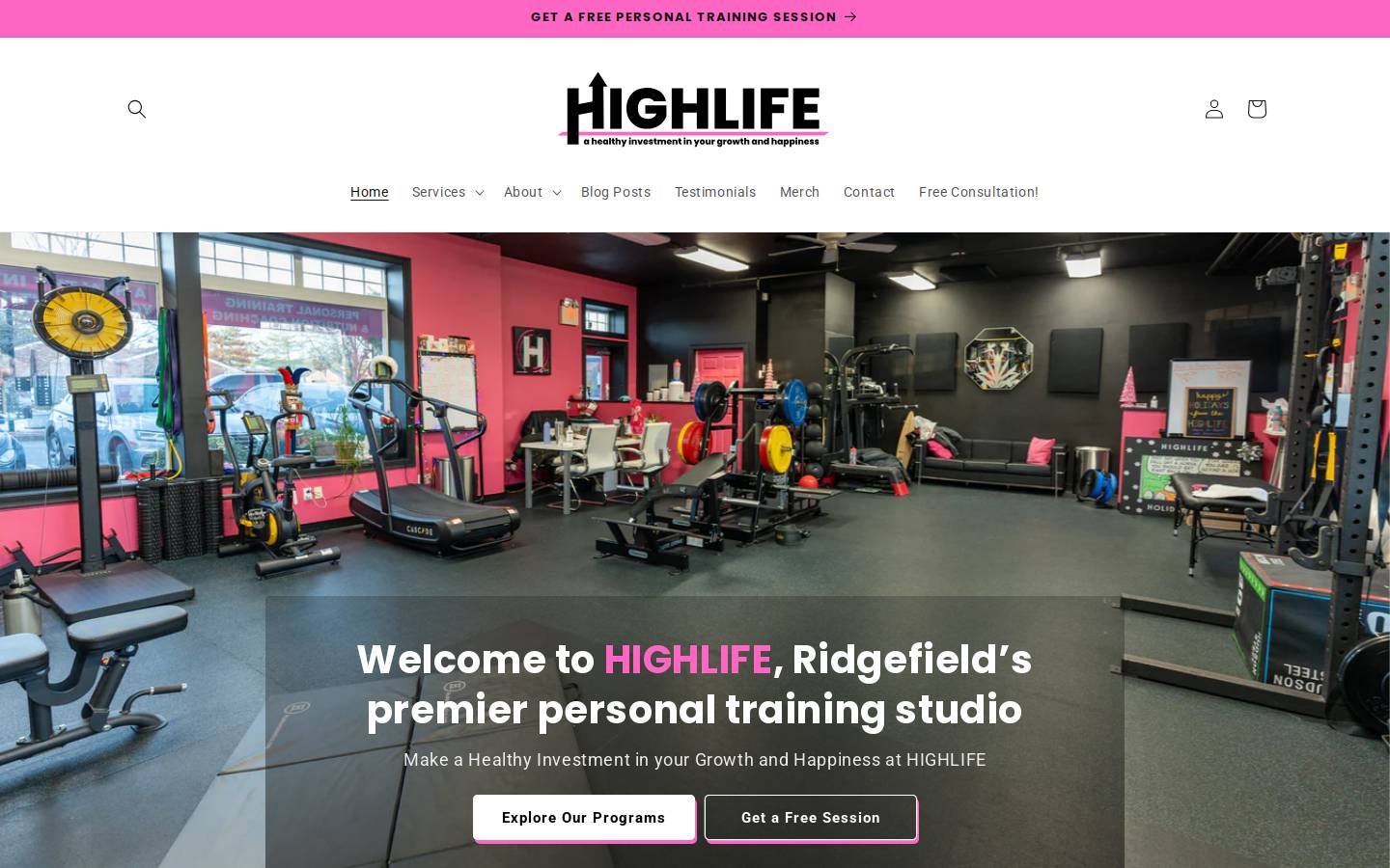 highlifebytom.com homepage screenshot