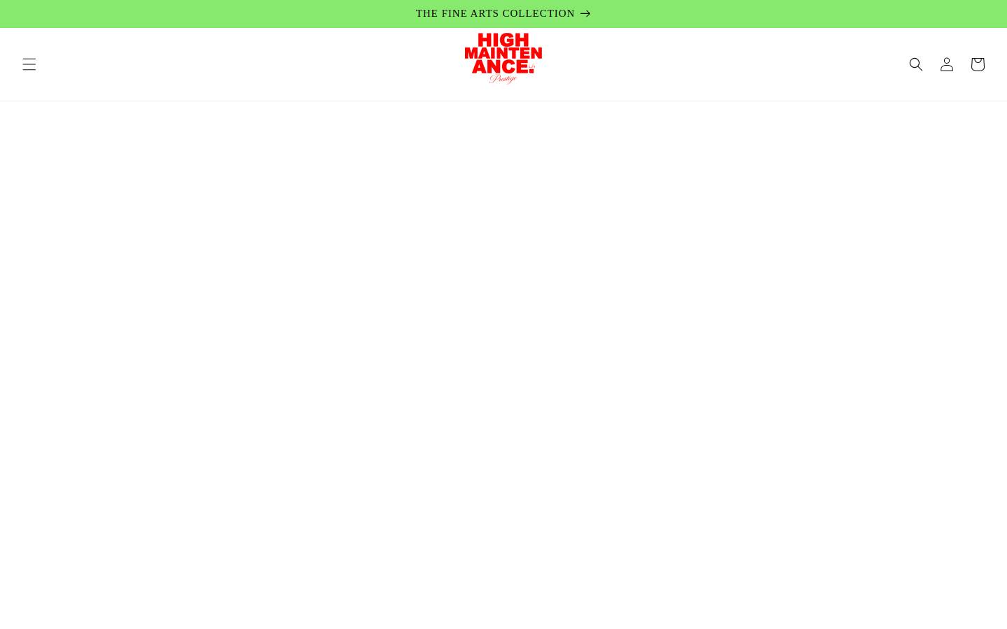highmaintenancela.com homepage screenshot