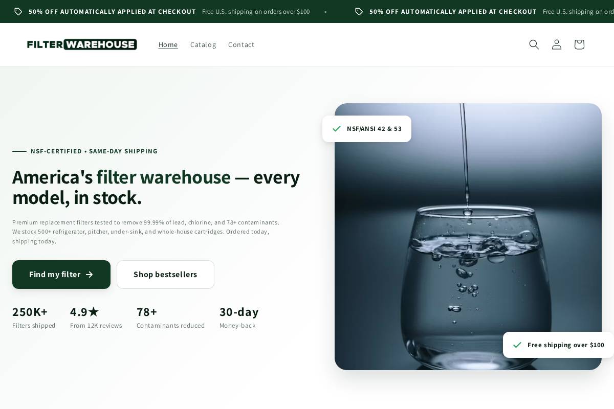 highstreetshops.ca homepage screenshot