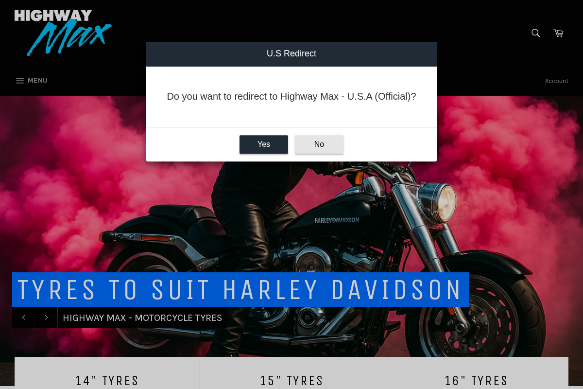 Highway Max - Coloured Smoke Tyres homepage screenshot