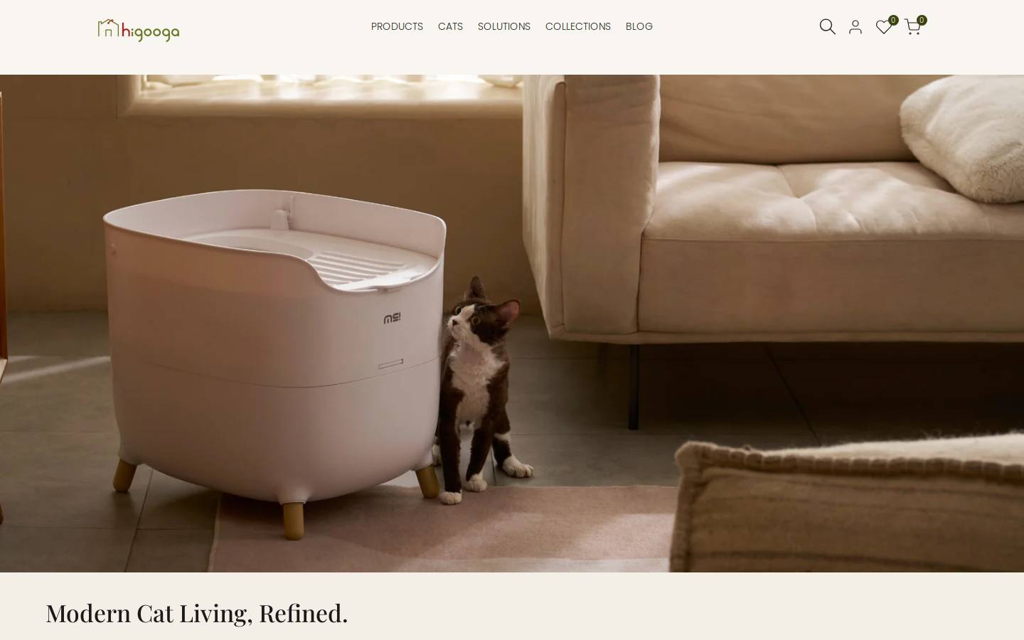 higooga.com homepage screenshot