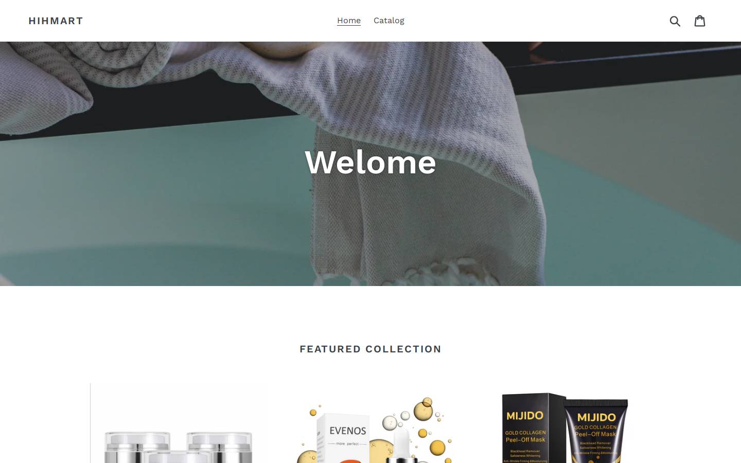 hihmart.com homepage screenshot