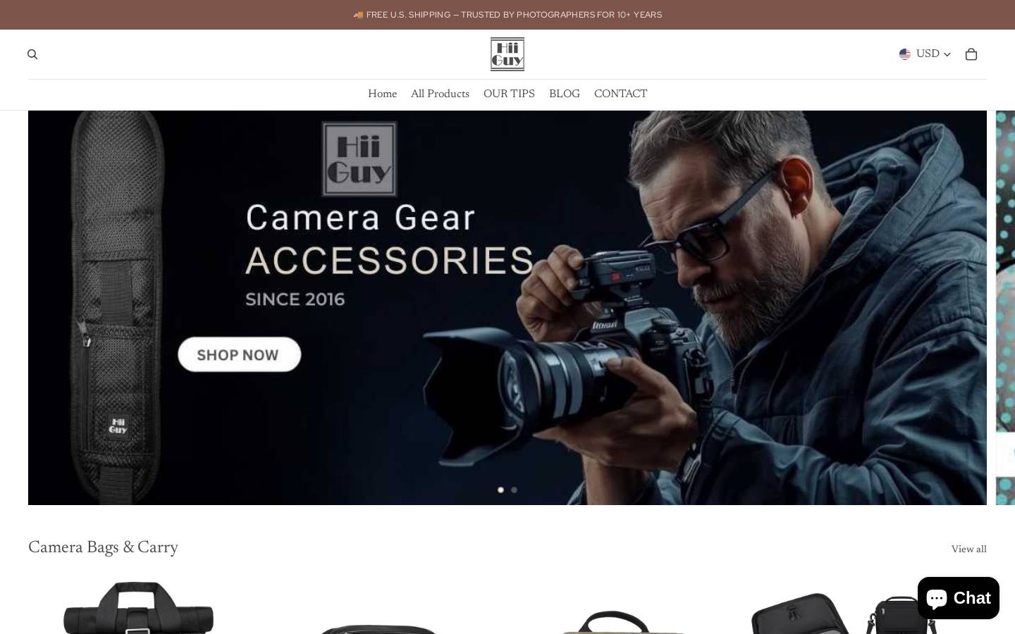 hiiguy.com homepage screenshot