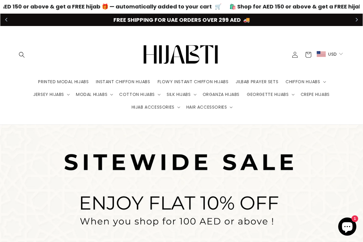 HIJABTI homepage screenshot