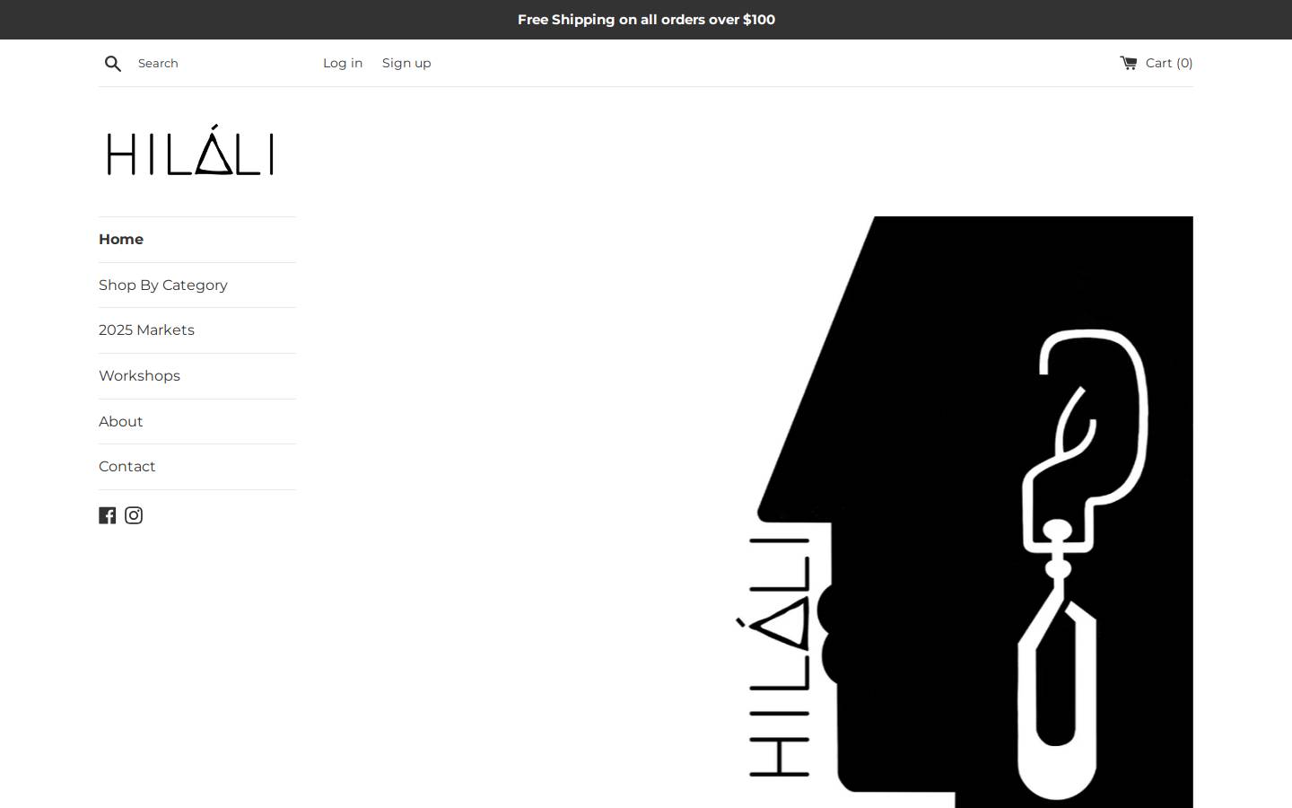 hilalijewelry.com homepage screenshot