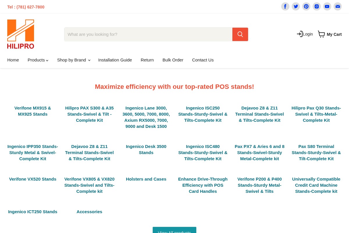 hilipro.com homepage screenshot