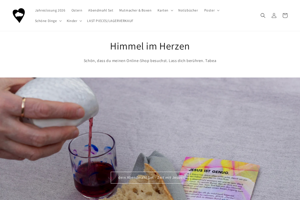 himmelimherzen.de homepage screenshot