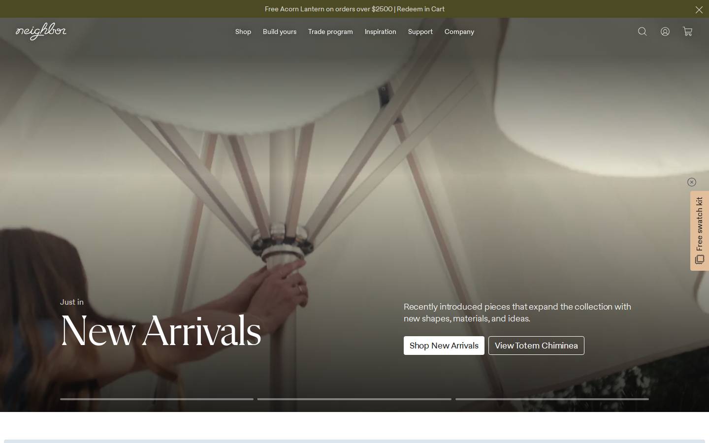 hineighbor.com homepage screenshot