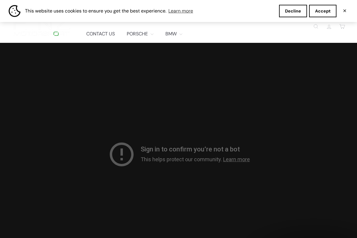 Hinz Motorsport homepage screenshot