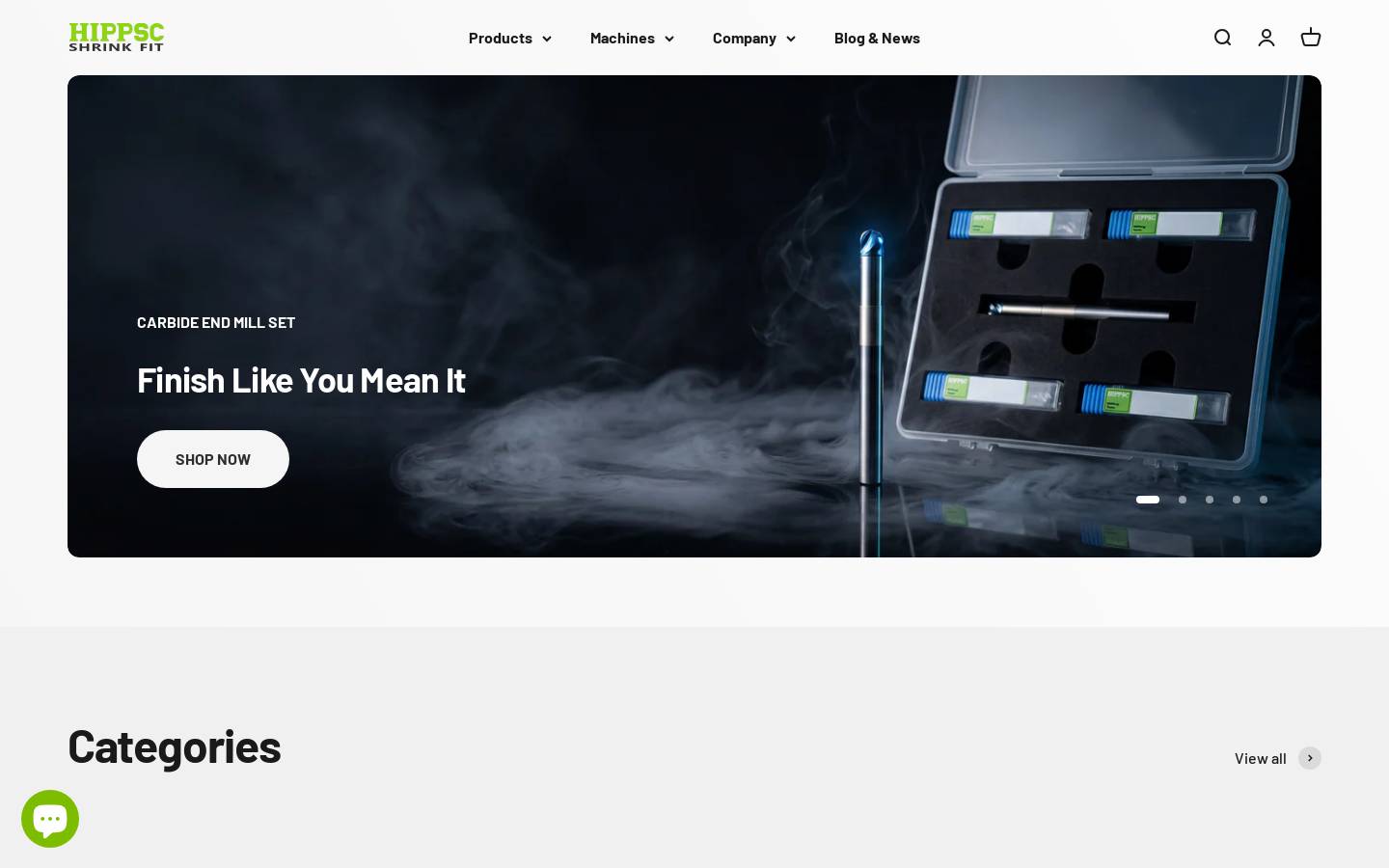 hippsc.com homepage screenshot