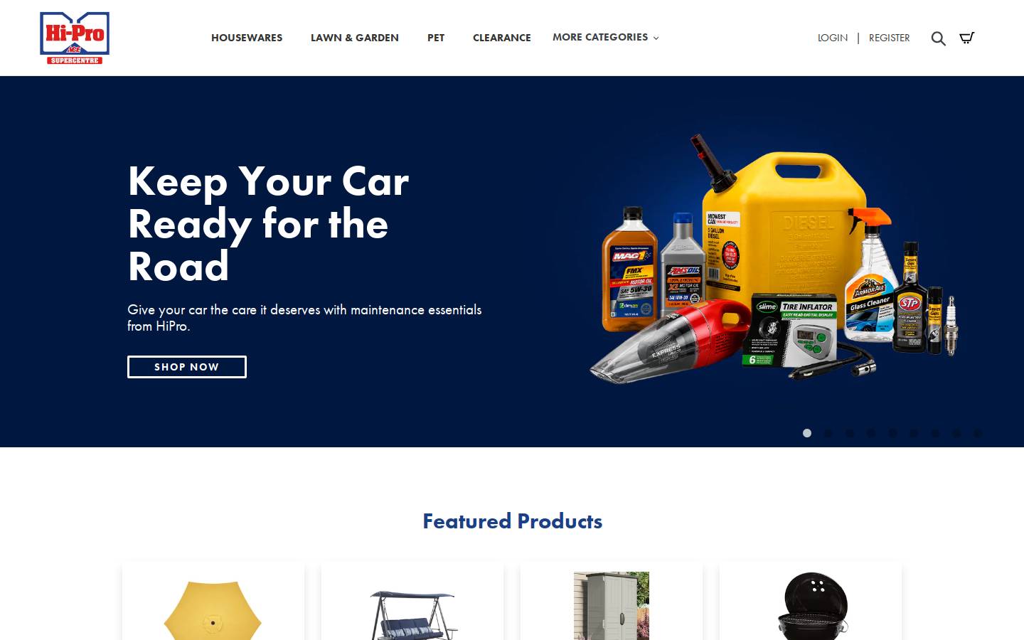hiproace.com homepage screenshot