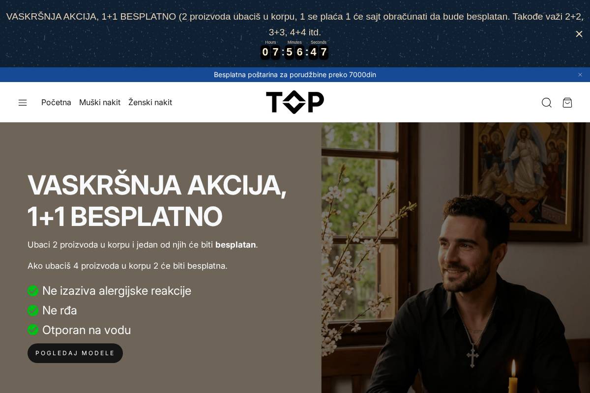 hirurskiceliktop.com homepage screenshot