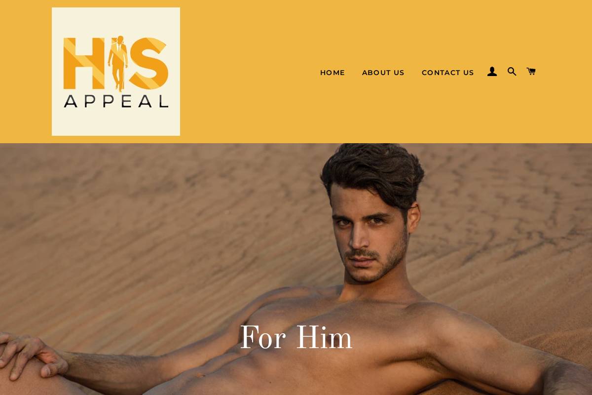 hisappeal.com homepage screenshot