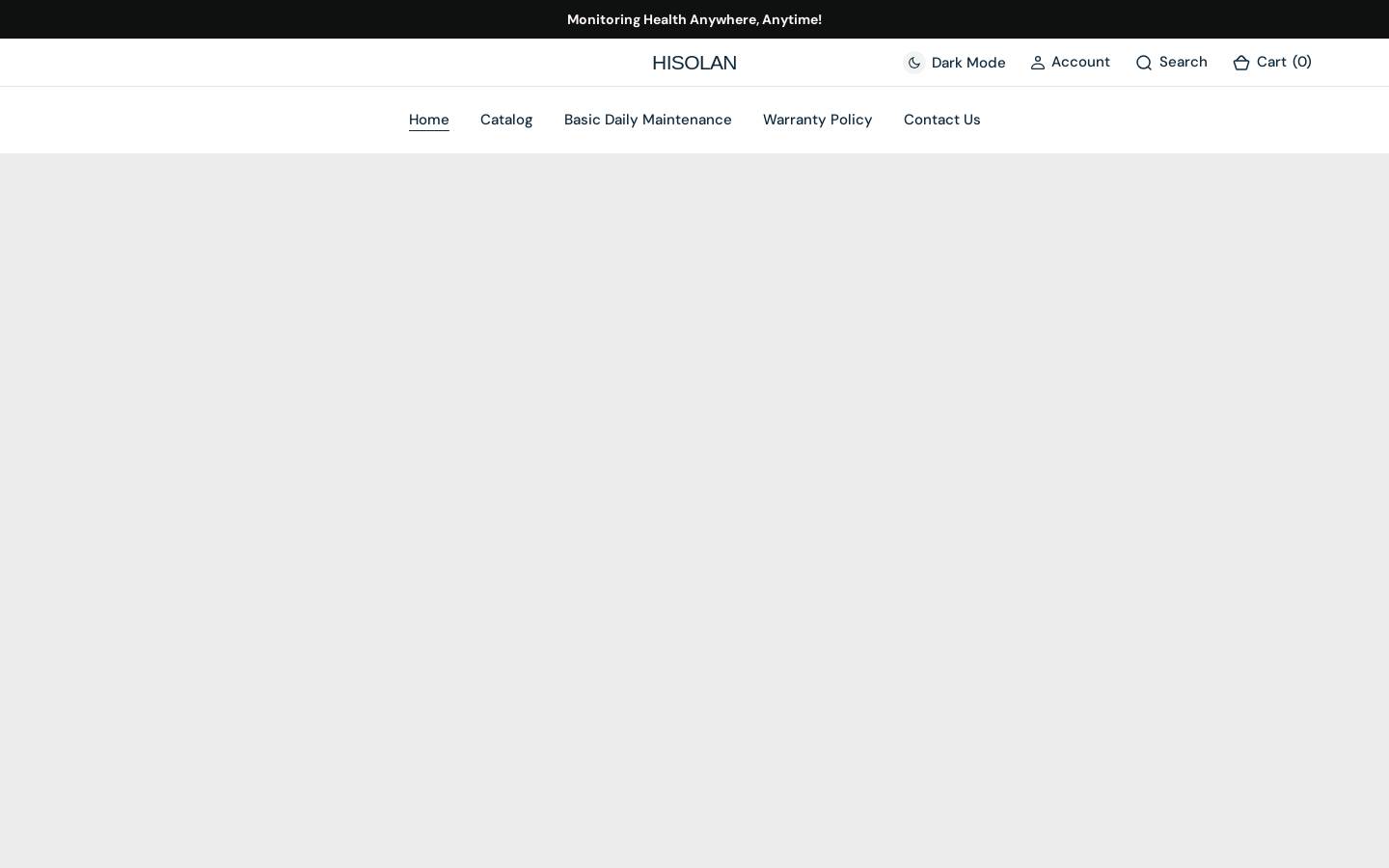 hisolan.com homepage screenshot