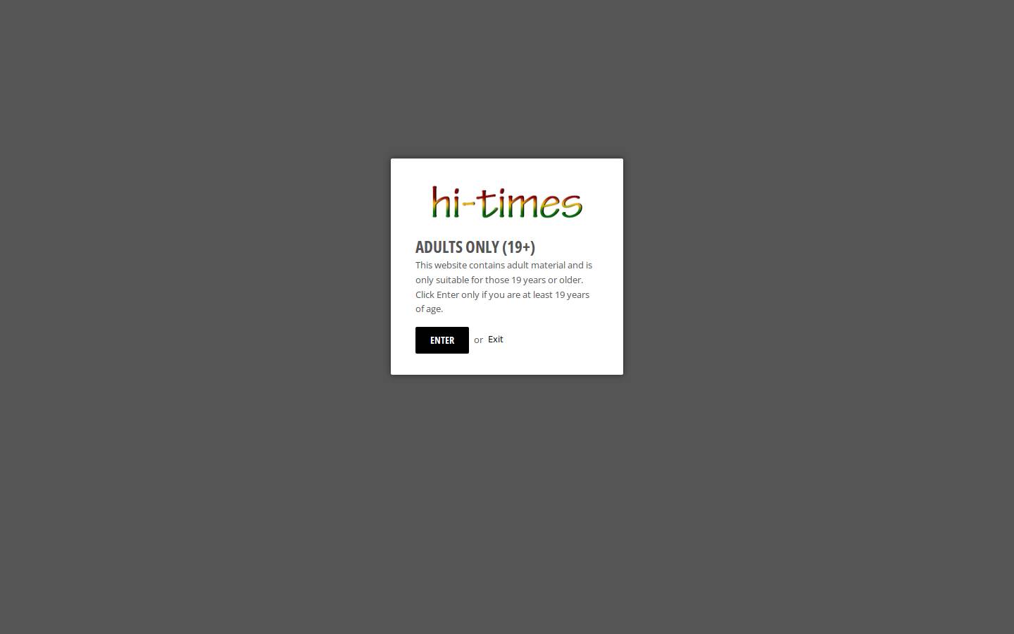hitimes.ca homepage screenshot
