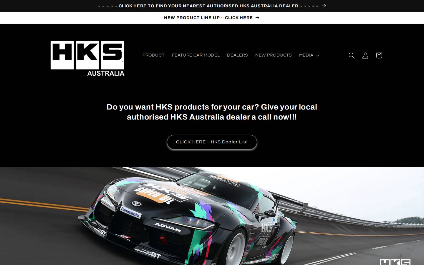 hksaustralia.com.au homepage screenshot