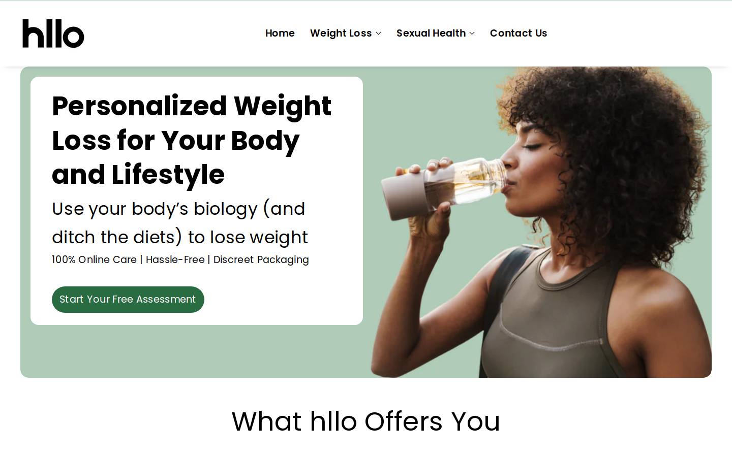 hllo.com homepage screenshot