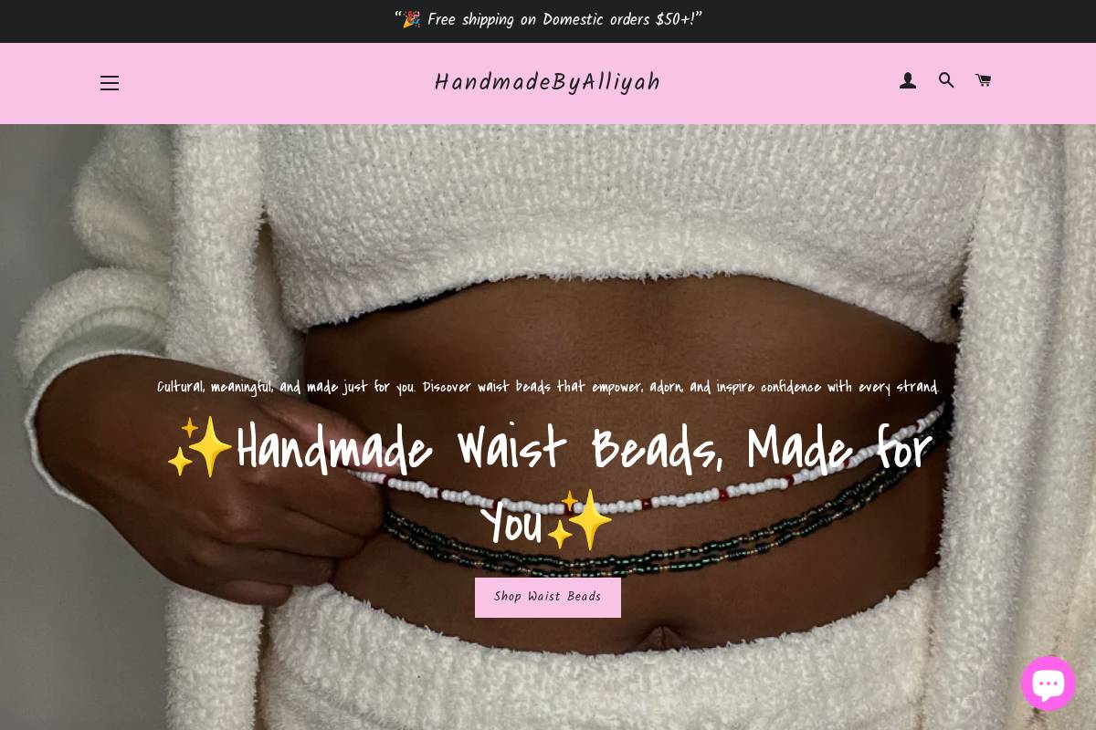 hmba.shop homepage screenshot