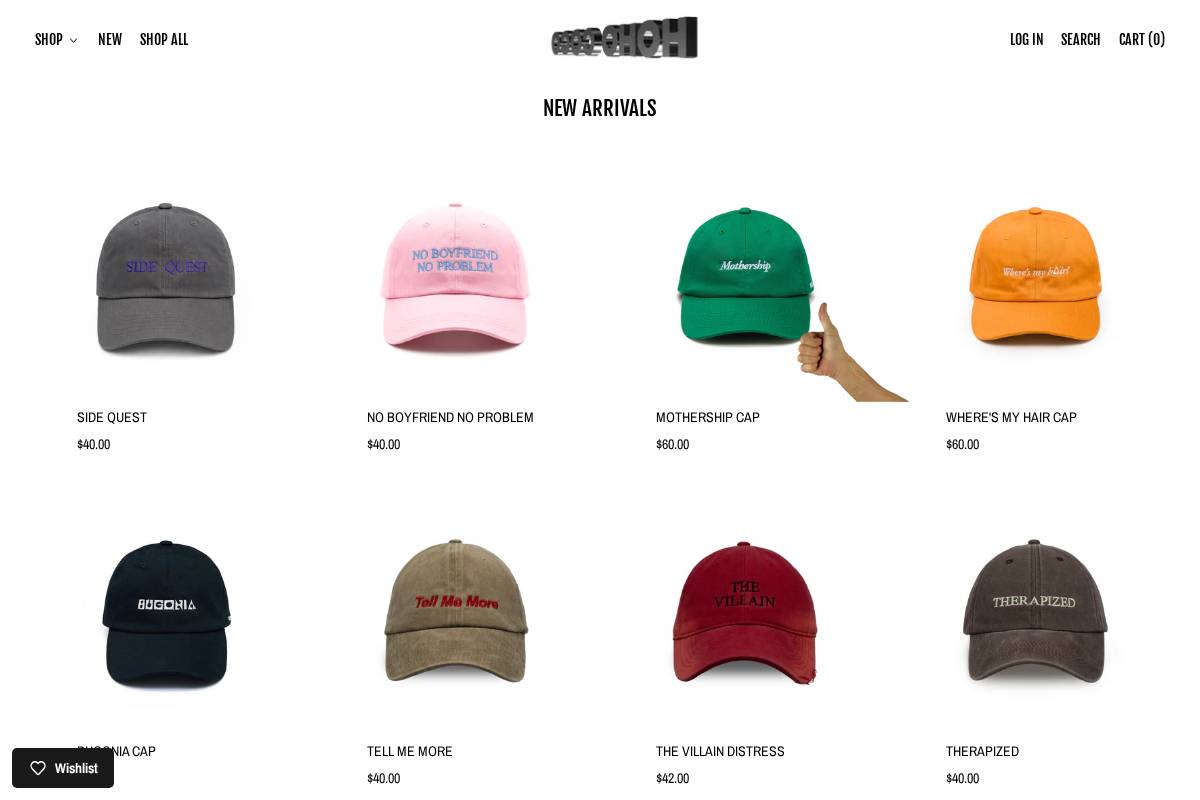 Ho Ho homepage screenshot