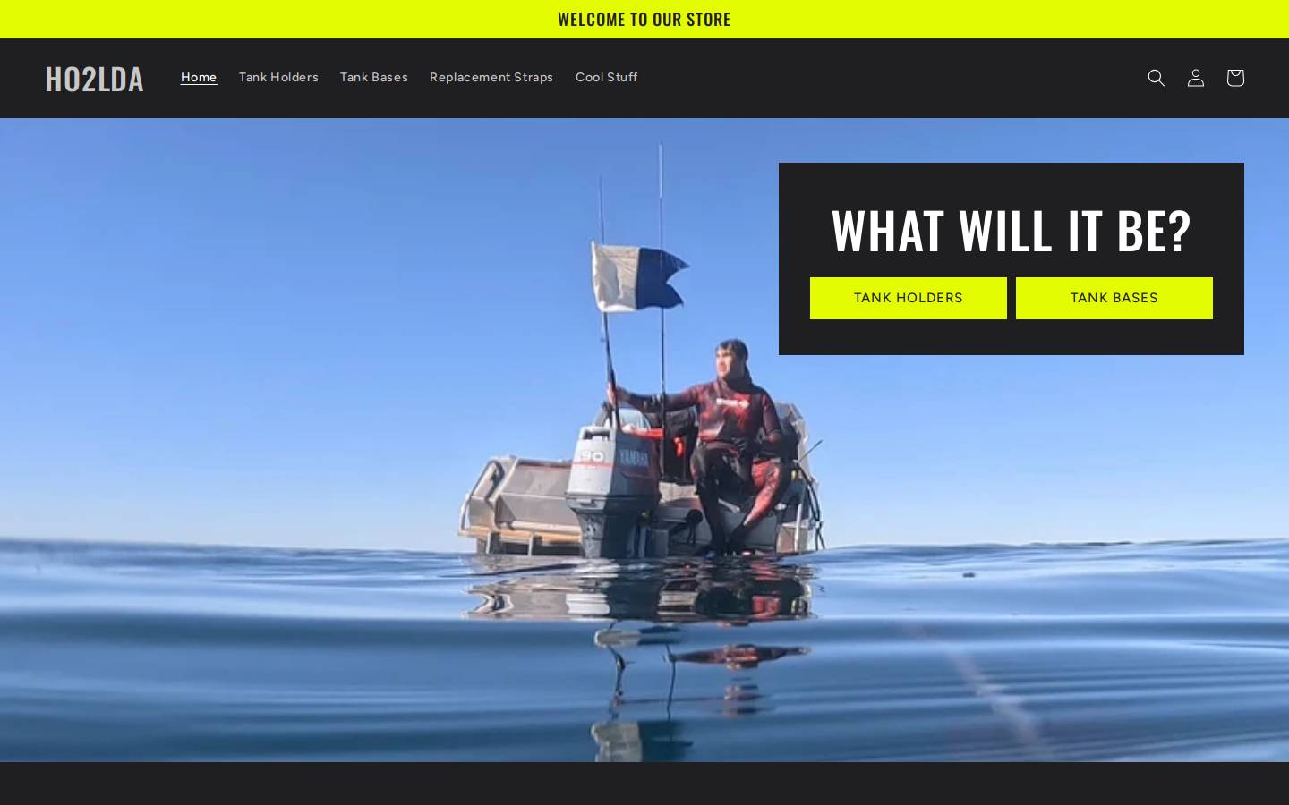 ho2lda.com homepage screenshot