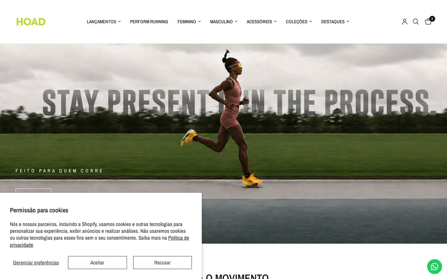 hoad.com.br homepage screenshot