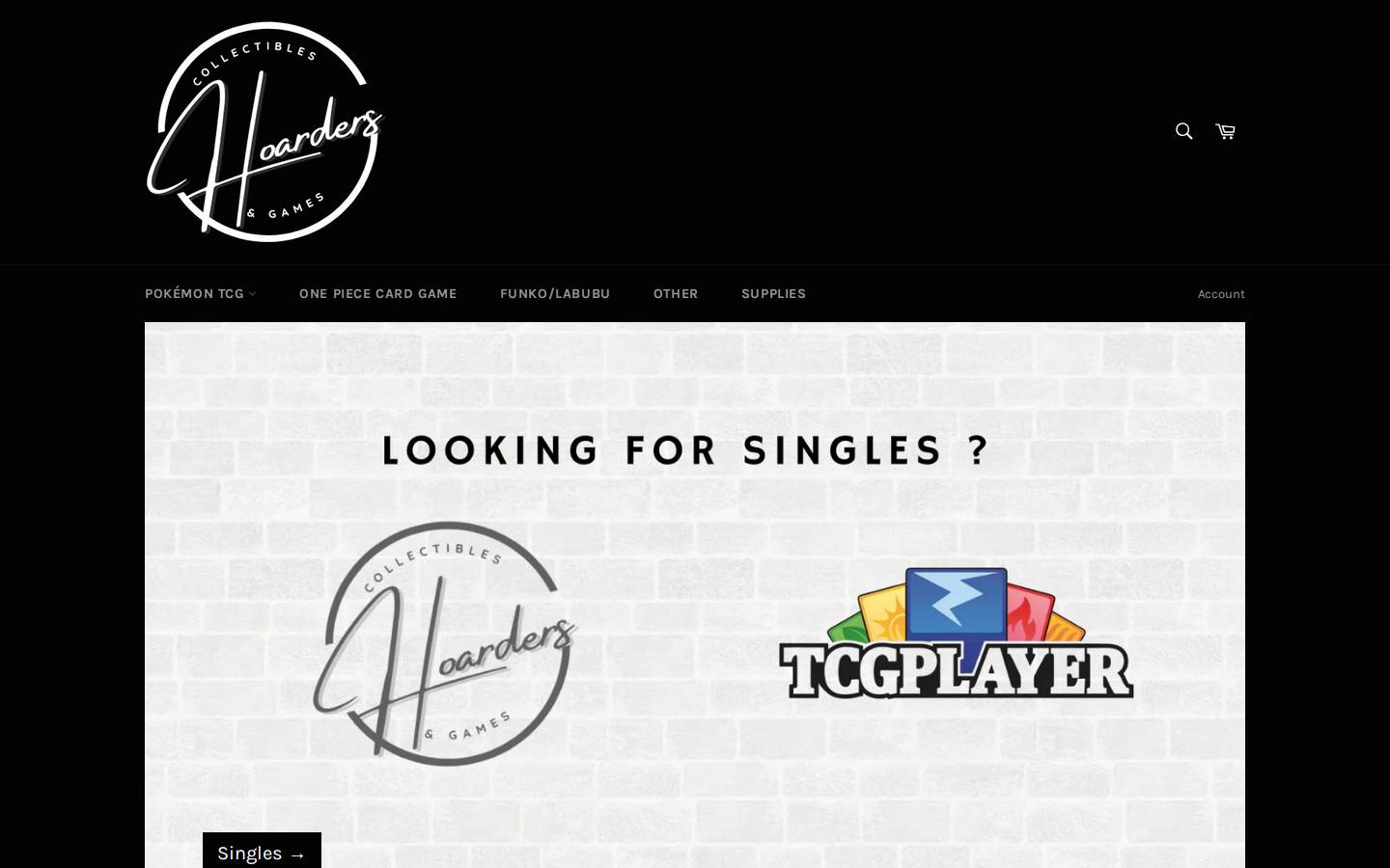 hoarderscg.ca homepage screenshot