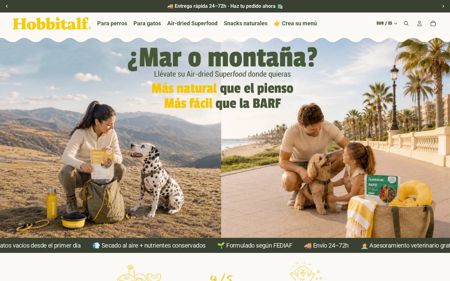 hobbitalf.com homepage screenshot