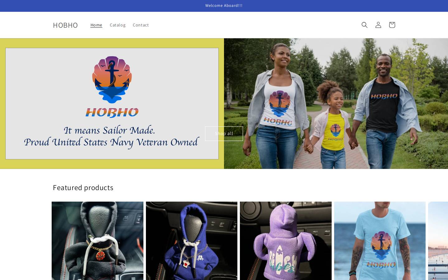 hobho.com homepage screenshot