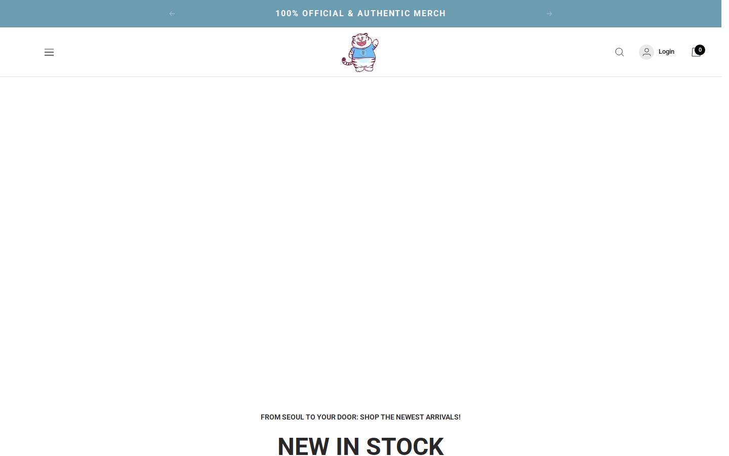 HobiEgo K-pop Shop homepage screenshot