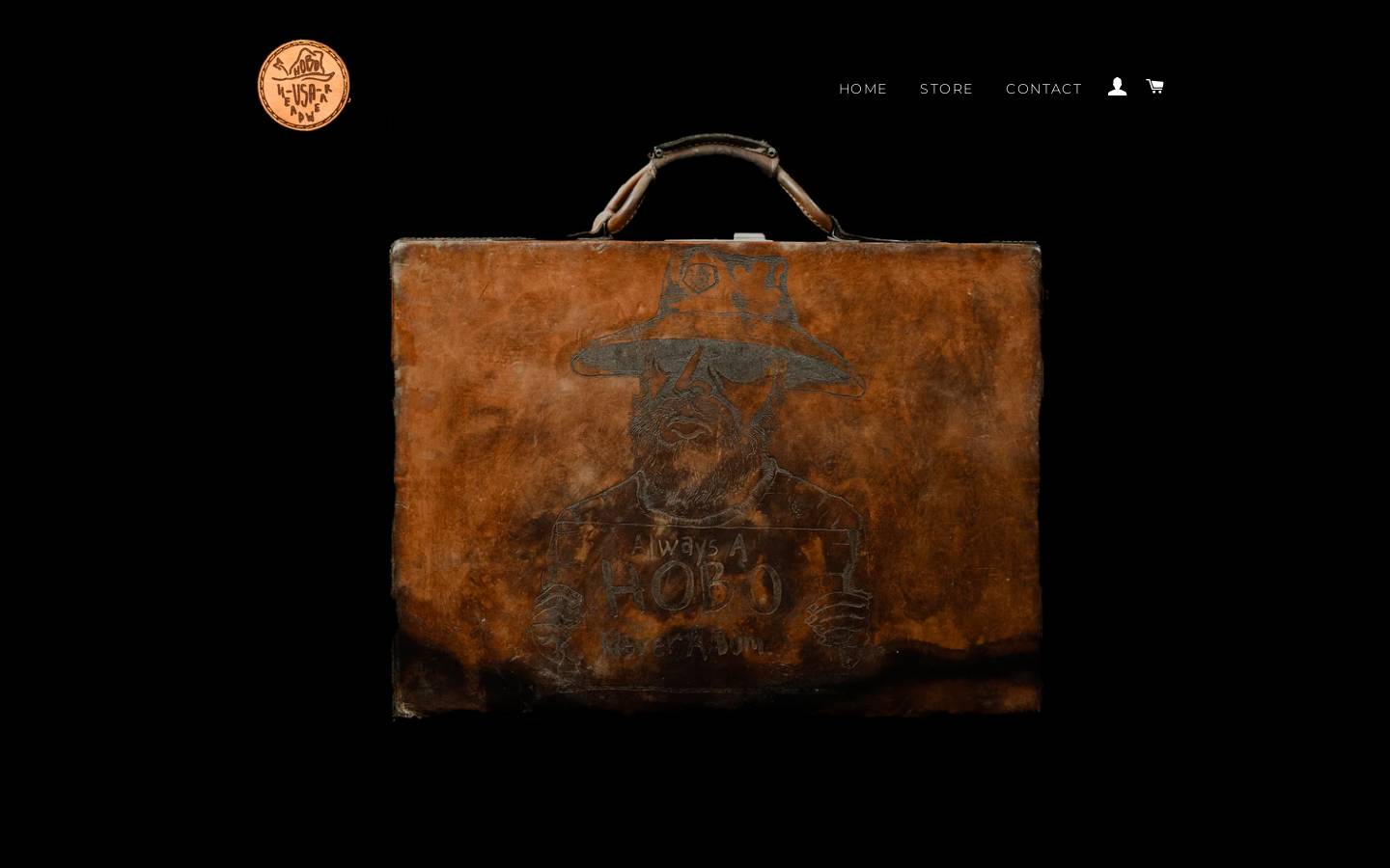 hoboheadwear.com homepage screenshot