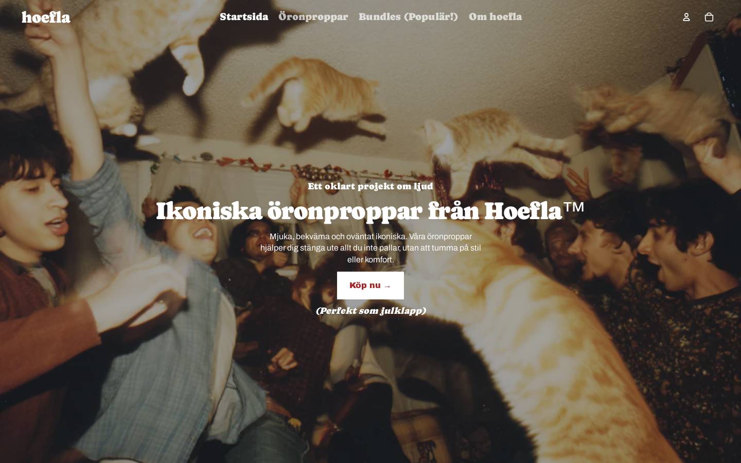 hoefla.com homepage screenshot
