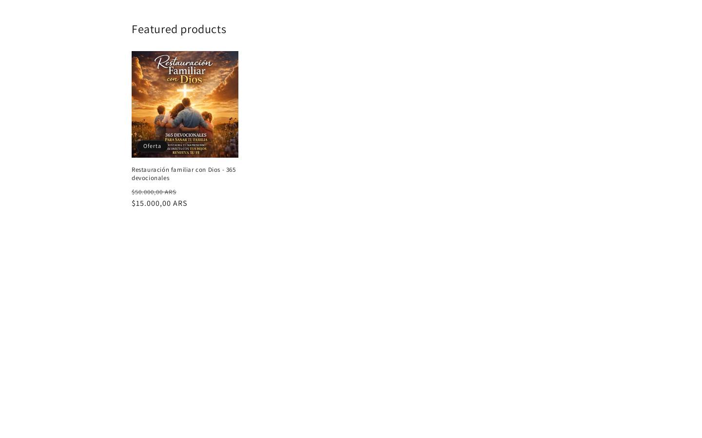 hogarcondios.store homepage screenshot