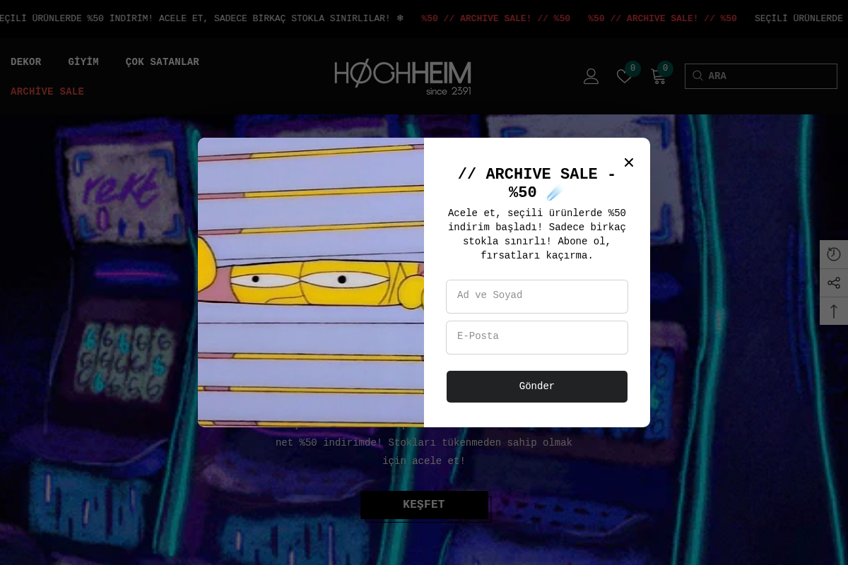 HØGHHEIM homepage screenshot