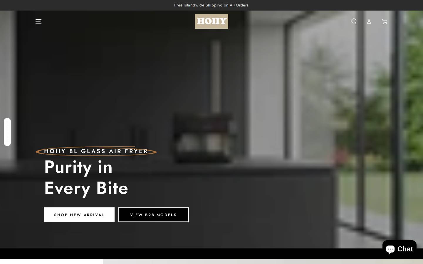 hoiiy.com homepage screenshot