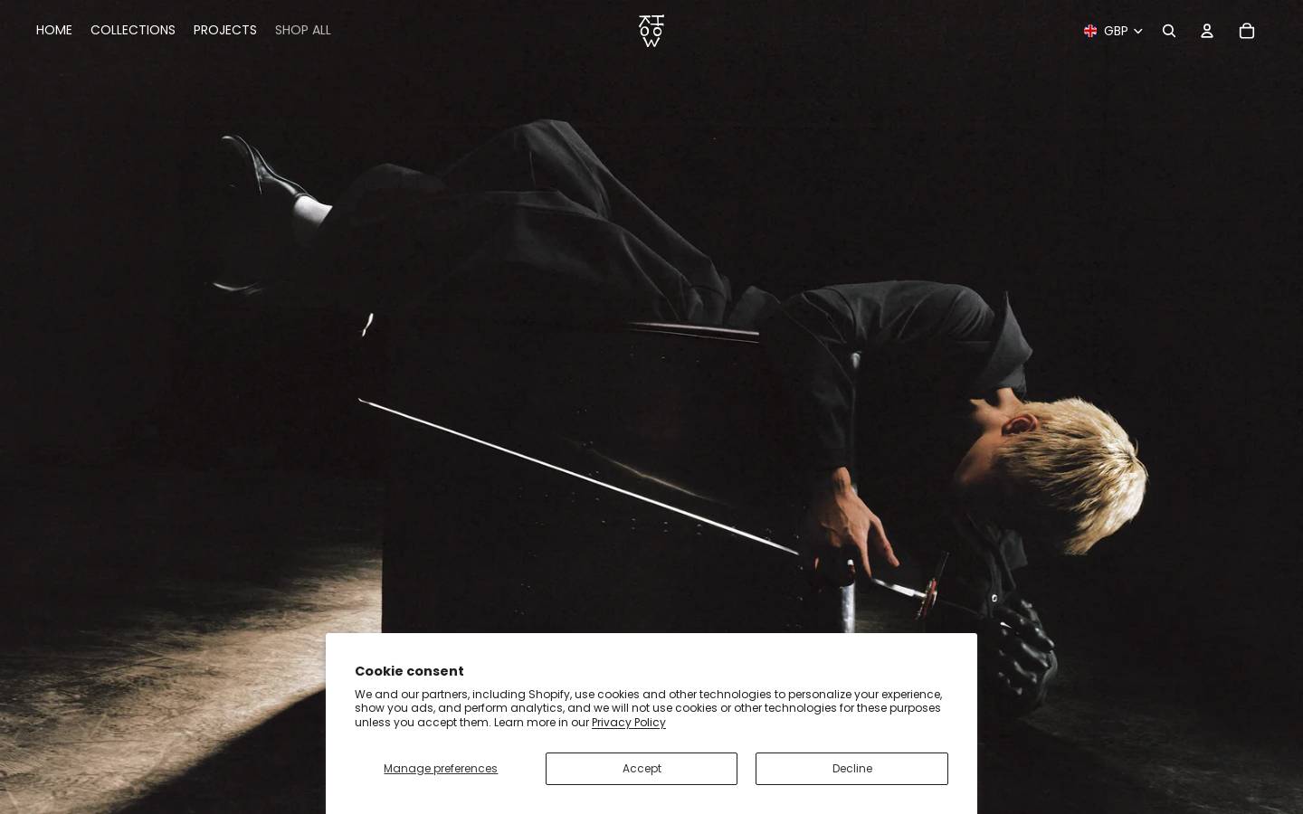 hokowism.com homepage screenshot