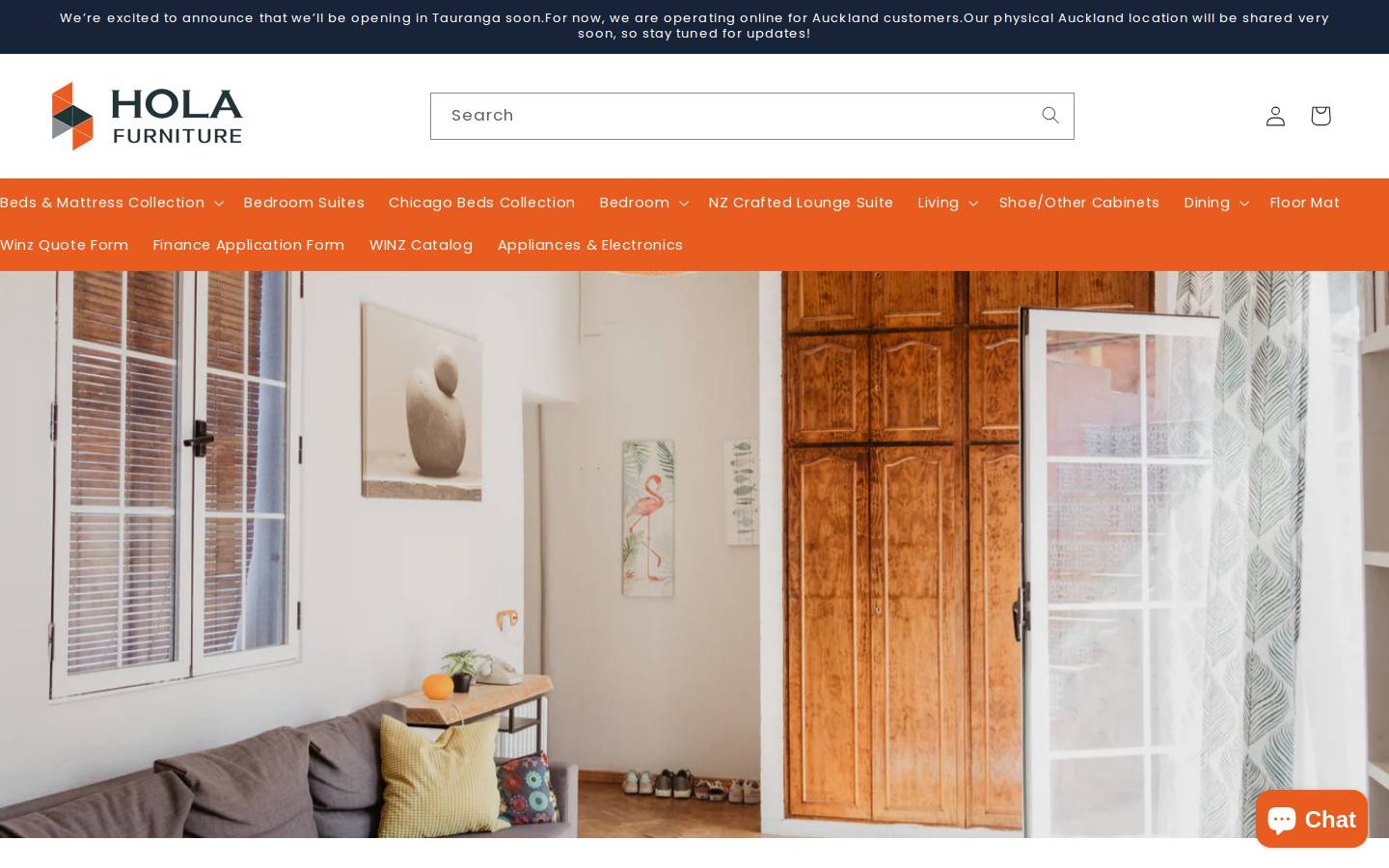 holafurniture.co.nz homepage screenshot